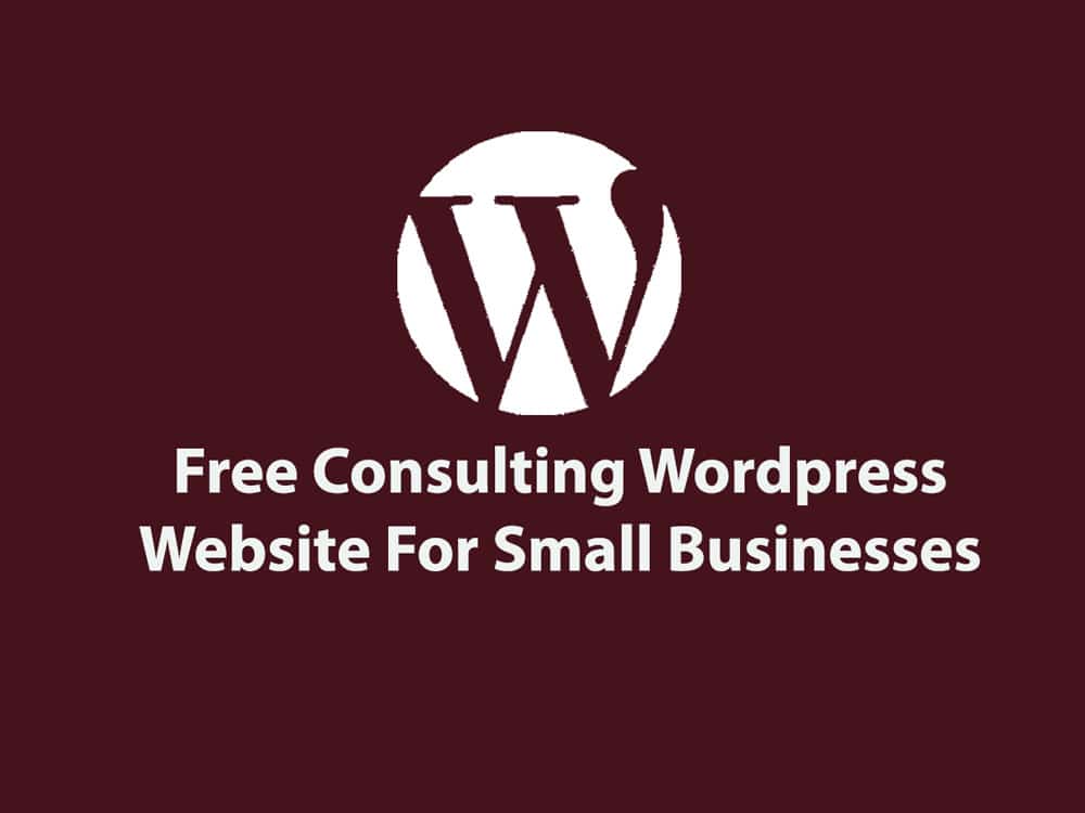 free consulting wordpress theme for small business