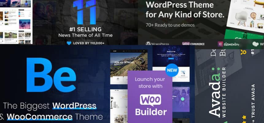 WordPress Theme on themeforest