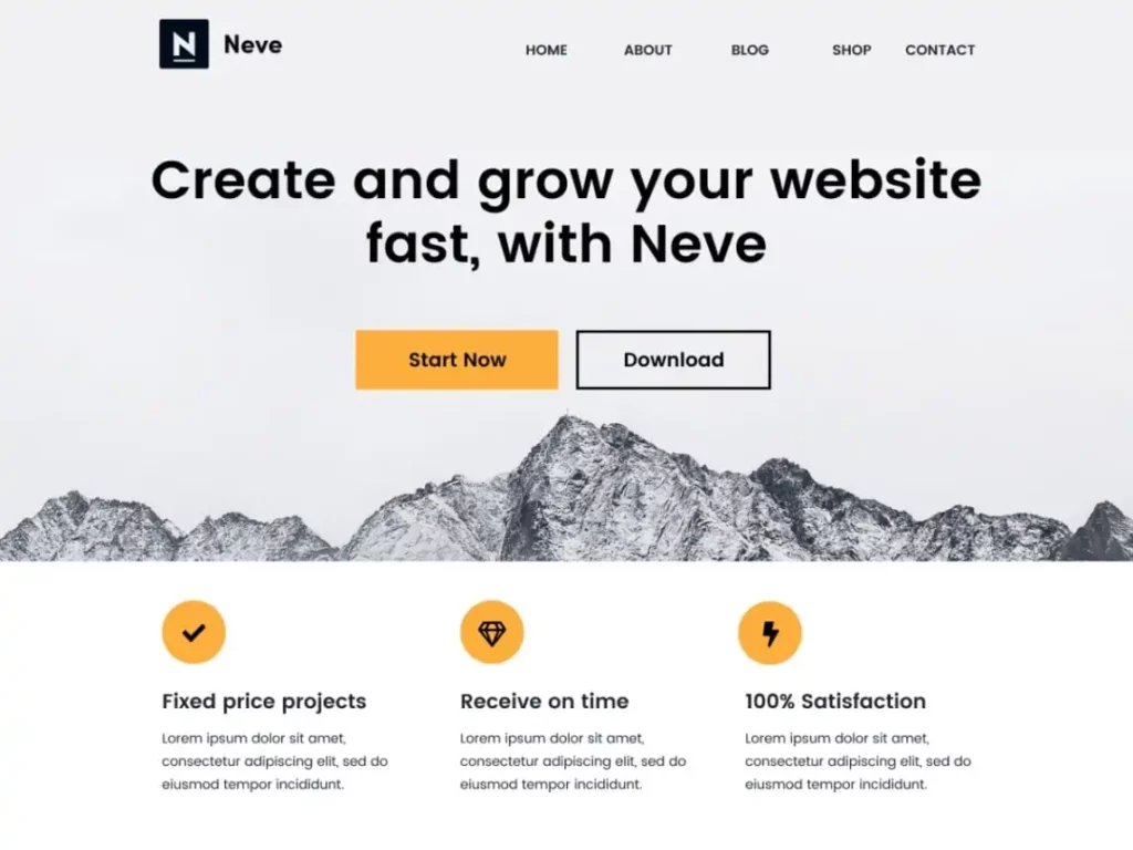 Neve WordPress Theme