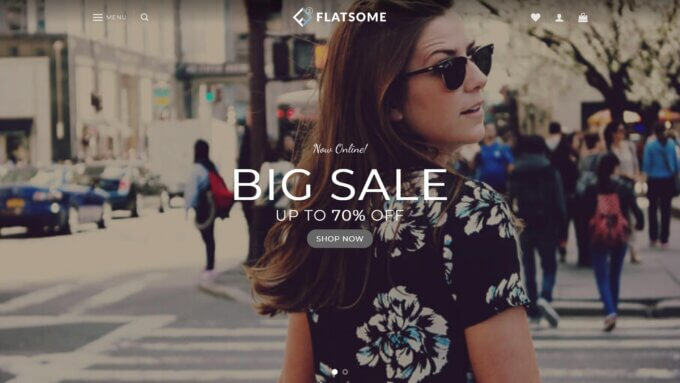 Flatsome | Multi-Purpose Responsive WooCommerce Theme