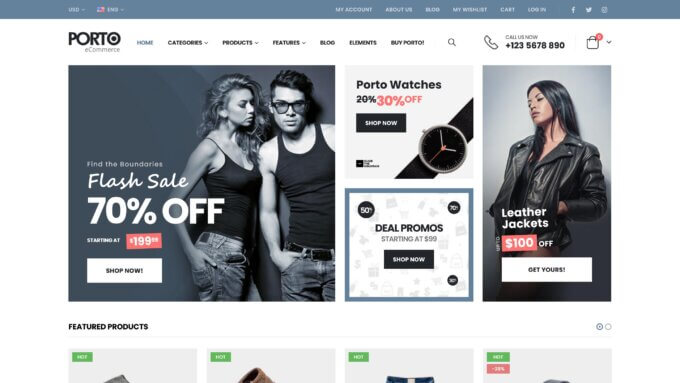 Porto | Multipurpose & WooCommerce Theme