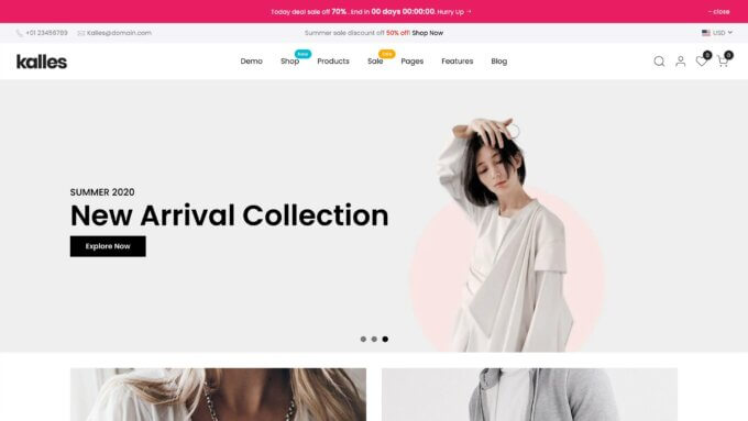 Kalles - Versatile Elementor WooCommerce Theme