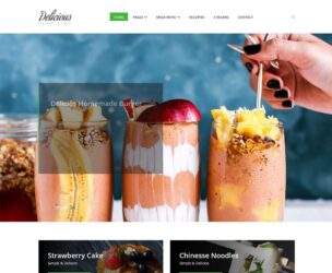 Delicious Recipe WordPress Theme